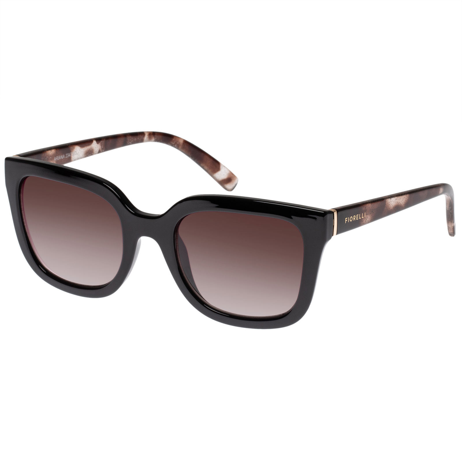Fiorelli Ariana FIO2347303 Black w Glitter Leopard Warm Smoke