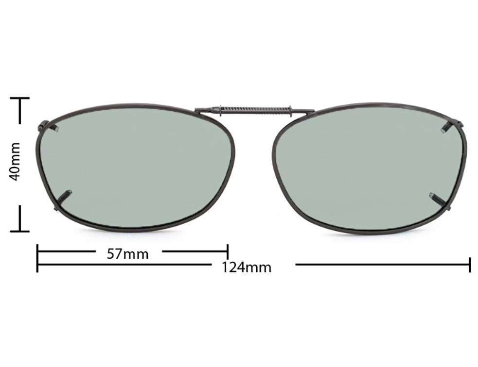 Photochromic clip on sale on sunglasses