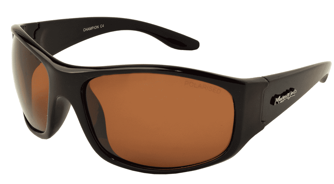 Mangrove Jacks Champion C4 Black / Brown Polarised Lenses