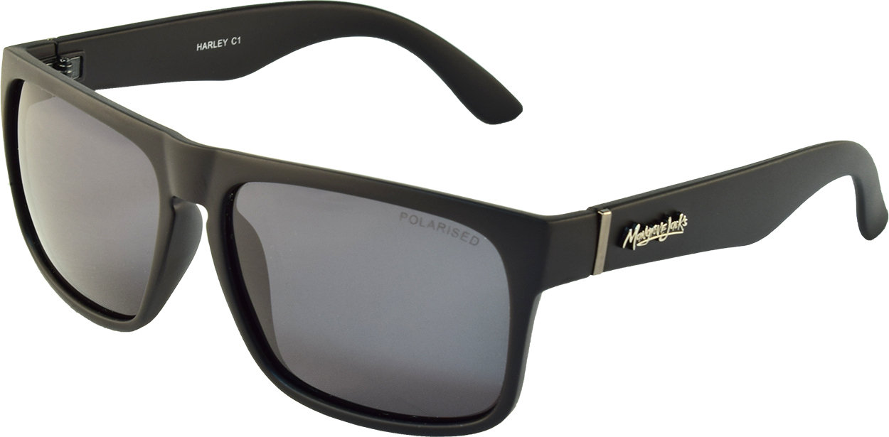 Mangrove Jacks Harley C1 Black / Smoke Polarised Lenses