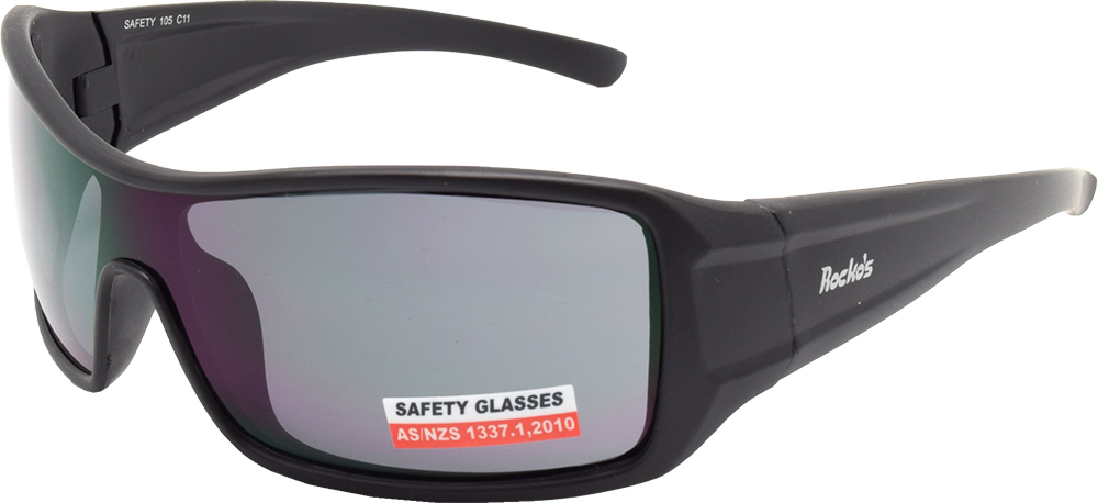 Rockos Safety Glasses 105 Available In A Variety Of Colours