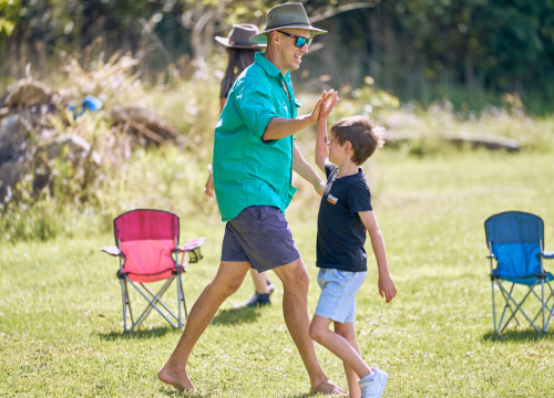 BrightEyes Father's Day lifestyle sunglasses