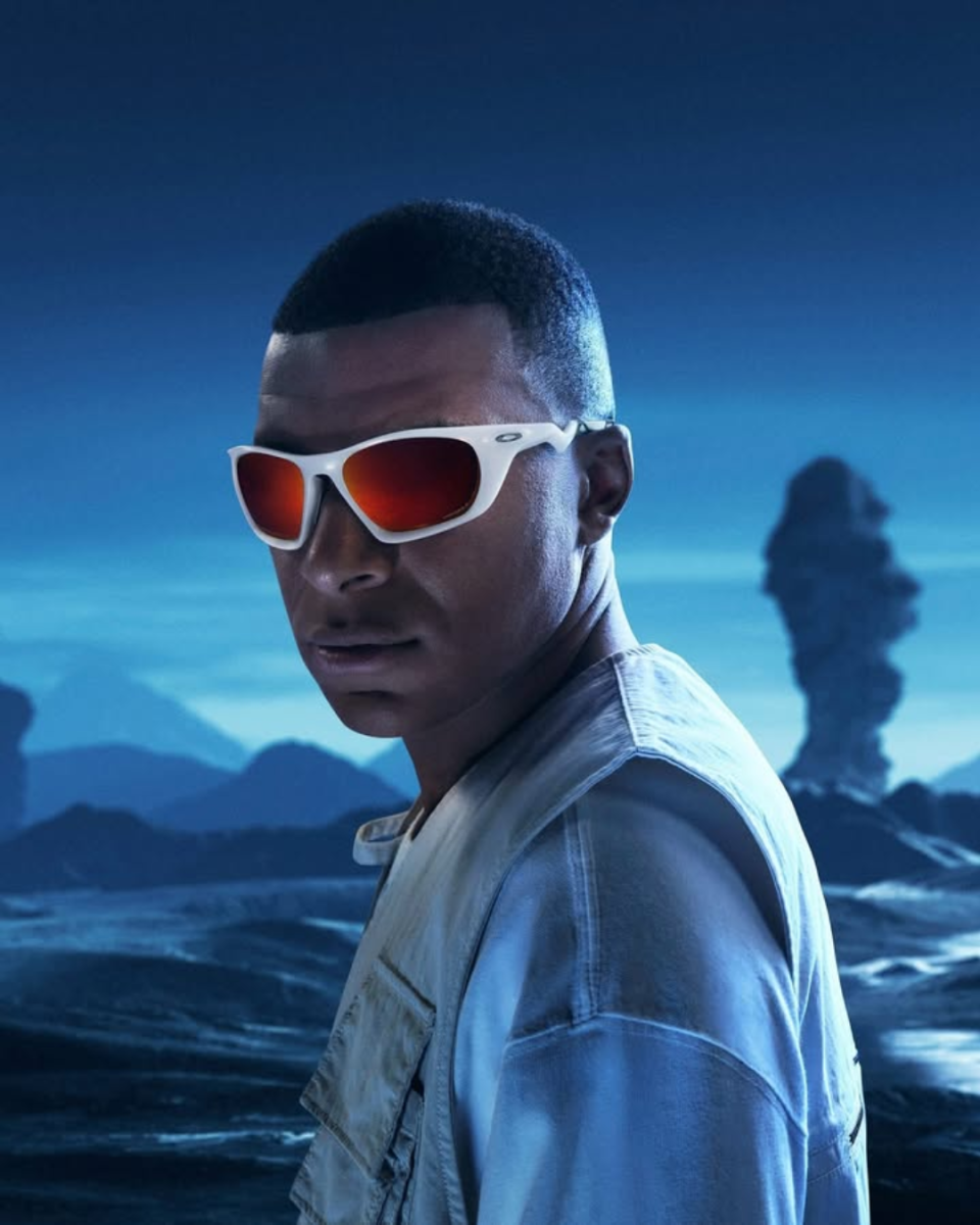 Oakley Lateralis Kylian Mbappe Signature Series sunglasses