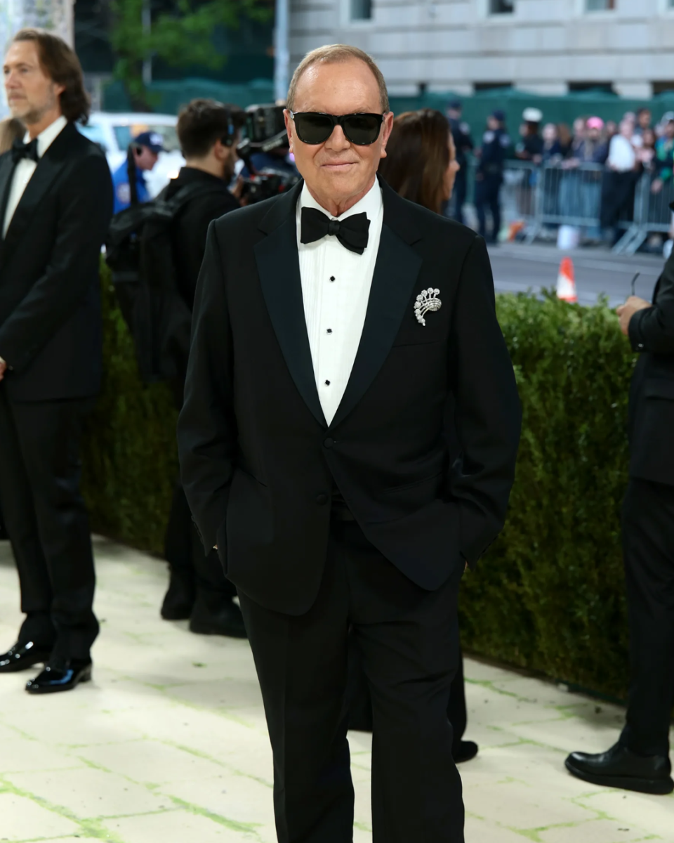 Oversized San Marino sunglasses inspired by Michael Kors Met Gala look