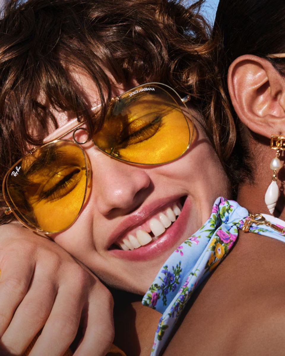 Ray-Ban Shooter sunglasses colourful lenses