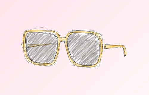 BrightEyes square sunglasses