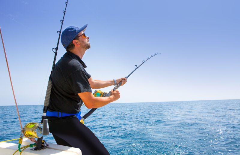 Polarised sunglasses for fishing