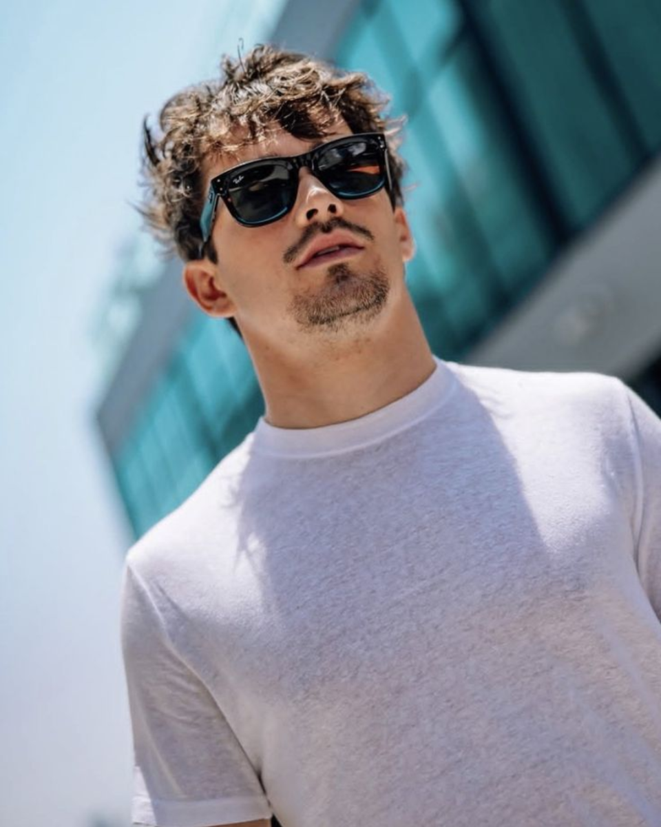 Trackside sunglasses styling inspiration