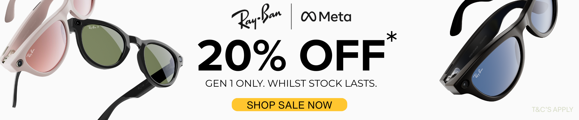 Ray-Ban Meta Gen 1 @ 20% Off (2026)