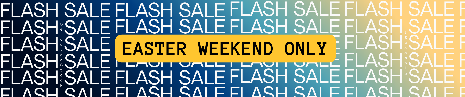 Easter Flash Sale 2026 (Desk)