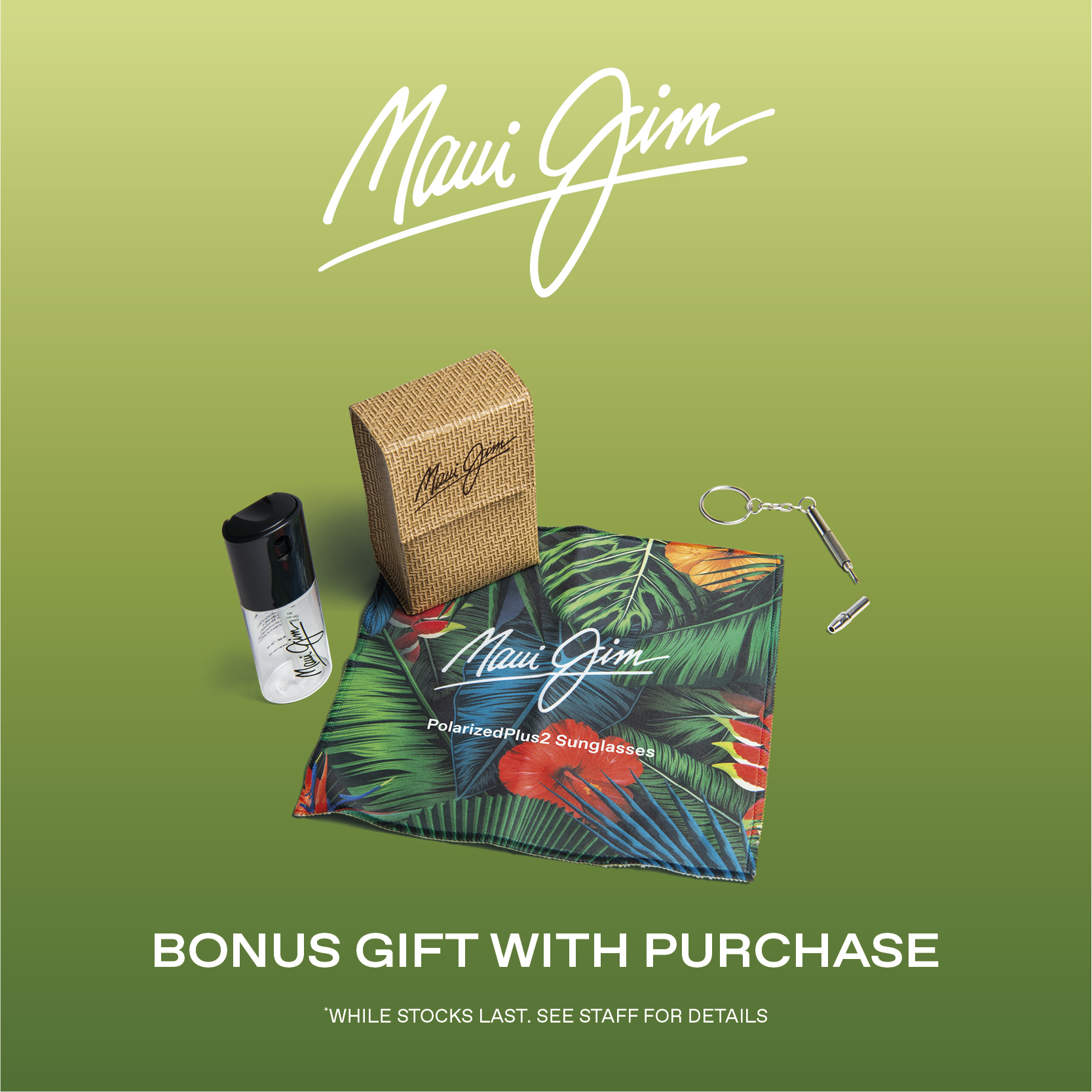 Maui Jim Cleaning Kit w Purchase 2026 (Mob)
