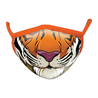 Wild Smiles Adult Face Mask 257929 Tiger