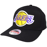 M&N Los Angeles Lakers NBA Blk+Tm Clr Logo Redline Black OSFM MNLL20104