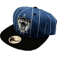 M&N NAR391 Oakland Raiders Blue Low Crown Retro Fit OS