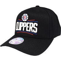 M&N CK071 LA Clippers Black Logo 110 Snapback 