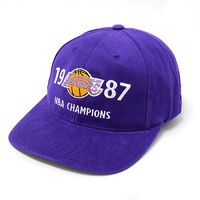 M&N MNLLTL929 Los Angeles Lakers Finals History DS Purple OSFM