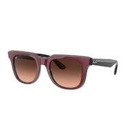Ray-Ban RB4368 6526A5-51 Bordeaux Green Black / Pink Gradient Brown Lenses