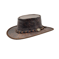 Red Rock 1078VI5L Vintage Roo Two Tone Hatband L