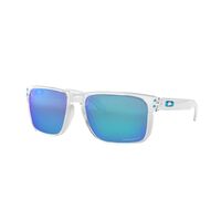 Oakley Holbrook XL OO9417-07 Polished Clear / Prizm Sapphire Polarised Lenses