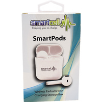 Smartcell SmartPods - Wireless Earbuds with Charging Storage Box