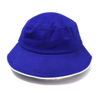 Urban Zoo AH695 Bucket Hat Royal / White Size L/XL