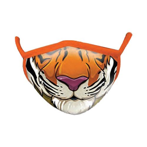 Wild Smiles Adult Face Mask 257929 Tiger
