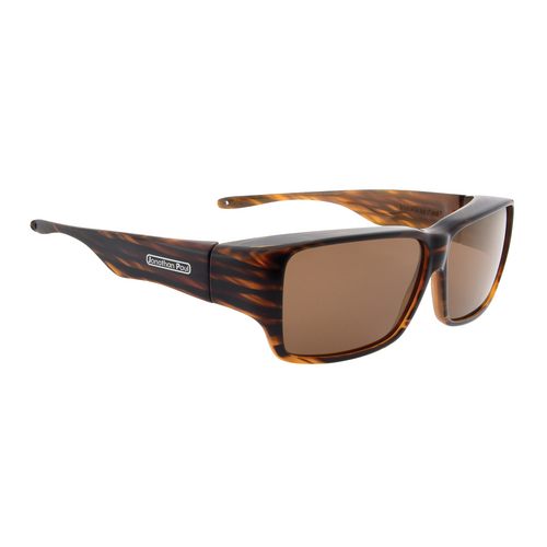 Fitovers Oogee OE005A Bark / Amber Silver Blue Mirror Polarised Lenses