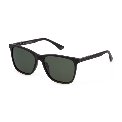 Police SPL872Z 703Z-59 Matte Black / Grey Polarised Lenses