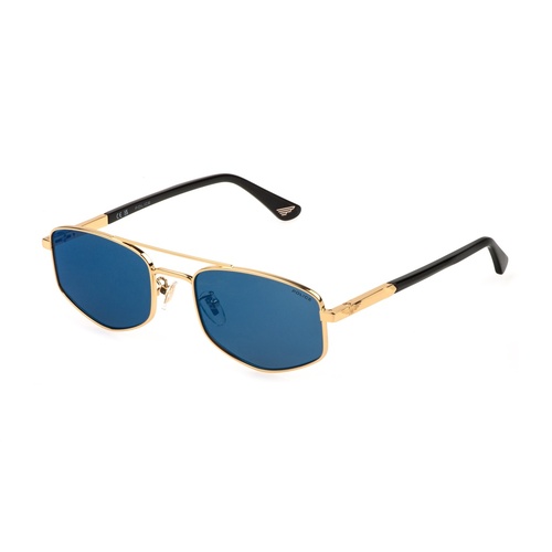 Police SPLQ84 200B-55 Shiny Endura Gold / Smoke Mirror Lenses