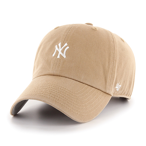 47 Brand New York Yankees MLB Clean Up Khaki OSFM B-BSRNR17GWS-KH