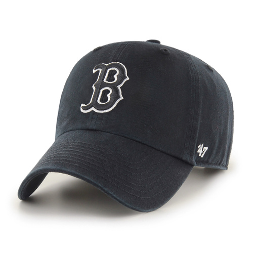 47 Brand Boston Red Sox Clean Up Core Black/White OSFM