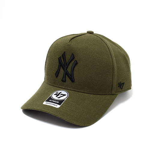 47 Brand New York Yankees MLB MVP DT Snapback Sandalwood OSFM B-REPDT17WBP-SW