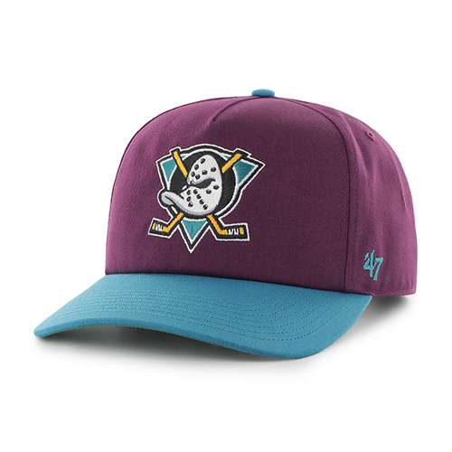 47 Brand Anaheim Ducks Plum Nantasket 47 Captain DTR OSFM H-NTSKT25GWP-PJ