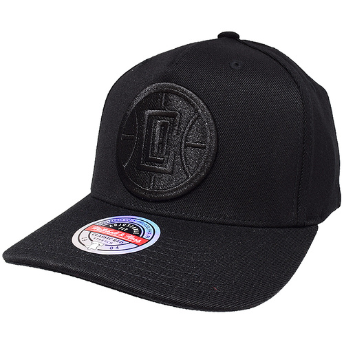 Mitchell & Ness Los Angeles Clippers NBA Blk+Blk Tm Logo Redline Black OSFM MNLC20105