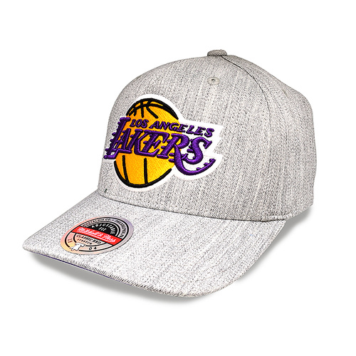 Mitchell & Ness Los Angeles Lakers NBA Team Heather P Panel Heather Grey OSFM MNLL20016