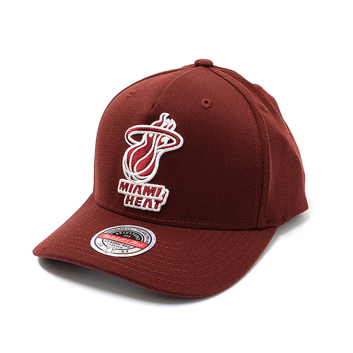 Mitchell & Ness Miami Heat NBA Crimson Sect P Panel Burgundy OSFM MNMH20044