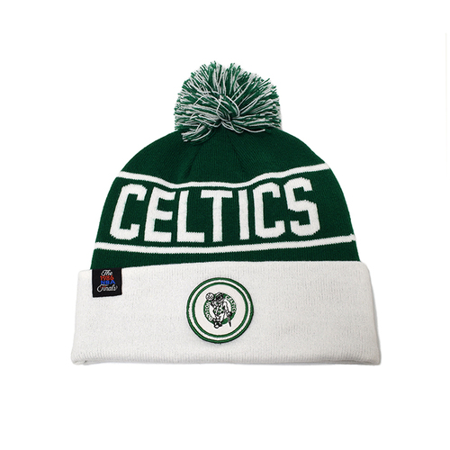 Mitchell & Ness Boston Celtics NBA Team Pom Beanie Green OSFM MNBC20244