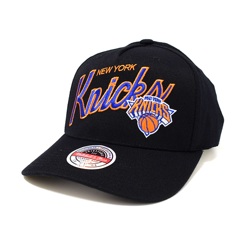 Mitchell & Ness New York Knicks NBA Classic Script Black OSFM MNNK11114