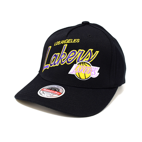 Mitchell & Ness Los Angeles Lakers NBA Classic Script Black OSFM MNLL11114