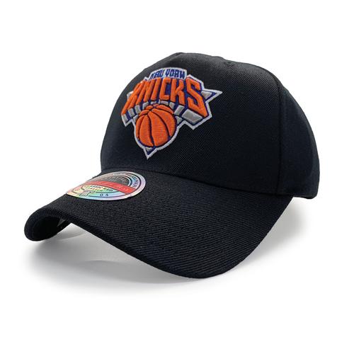 Mitchell & Ness Classic Red New York Knicks Team Logo NBA Black OSFM MNNK21199