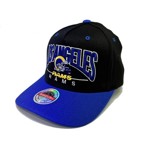 mitchell and ness la rams hat