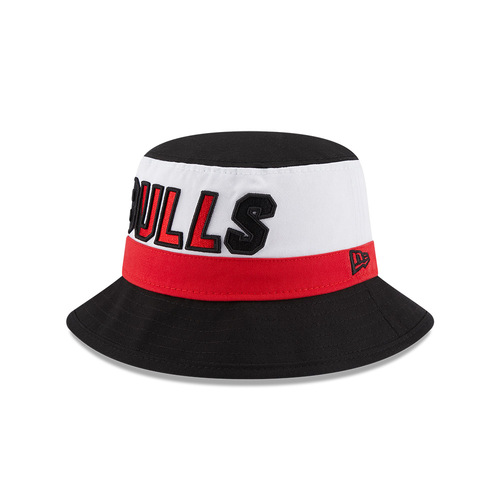 New Era Chicago Bulls NBA Bucket Back Half Black M 60298540