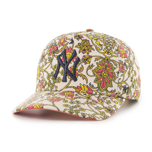 47 Brand New York Yankees Tapestry Hitch MLB Bone/Pink OSFM B-TPSHT17GWP-NT