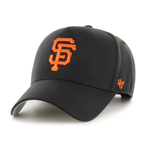 47 Brand San Francisco Giants MLB MVP DT Snapback Black OSFM B-MPDTP22WBP-BKA