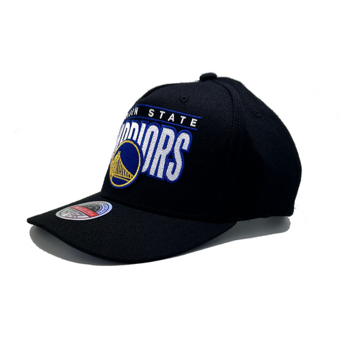 Mitchell & Ness Classic Red Golden State Warriors Billboard 2.0 NBA Black OSFM MNGW22347