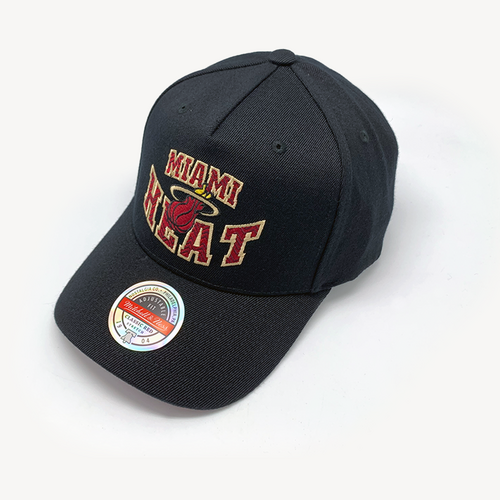 Mitchell & Ness Classic Red Miami Heat Lay Up NBA Black/Red OSFM MNMH22353