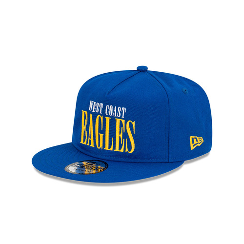 New Era West Coast Eagles The Golfer Kick Off 2023 Blue OSFM