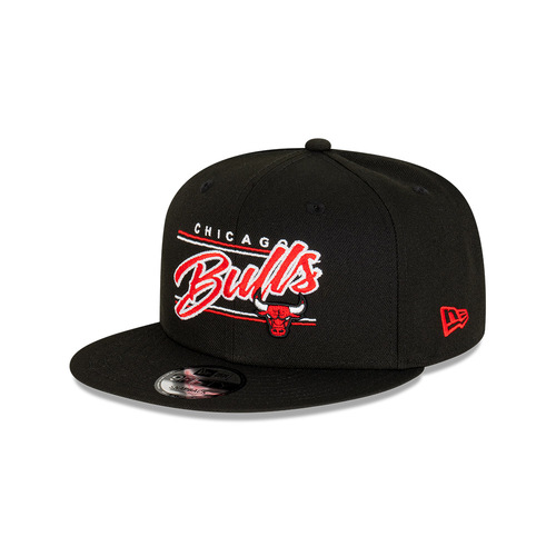 New Era Chicago Bulls NBA 9Fifty Script Black OSFM 60416226