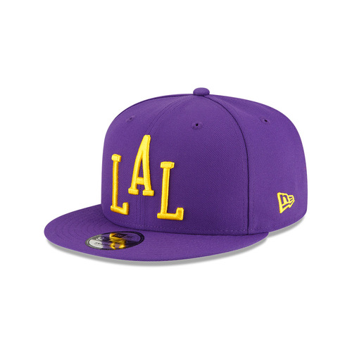 New Era Los Angeles Lakers 9Fifty City Edition 2023 Purple OSFM