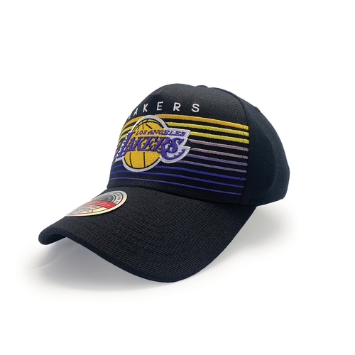 Mitchell & Ness Classic Red Los Angeles Lakers NBA Gradient Black OSFM MNLL1910